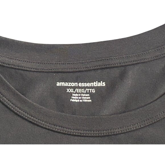 Amazon Essentials Classic-Fit Puff Short-Sleeve Crewneck Boxy T-Shirt Black XXL - Picture 6 of 10